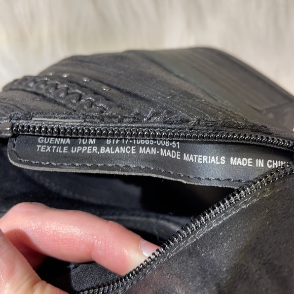 BareTraps Guenna Black Ankle Boots w/ Chain and Straps Detail - Picture 14 of 14